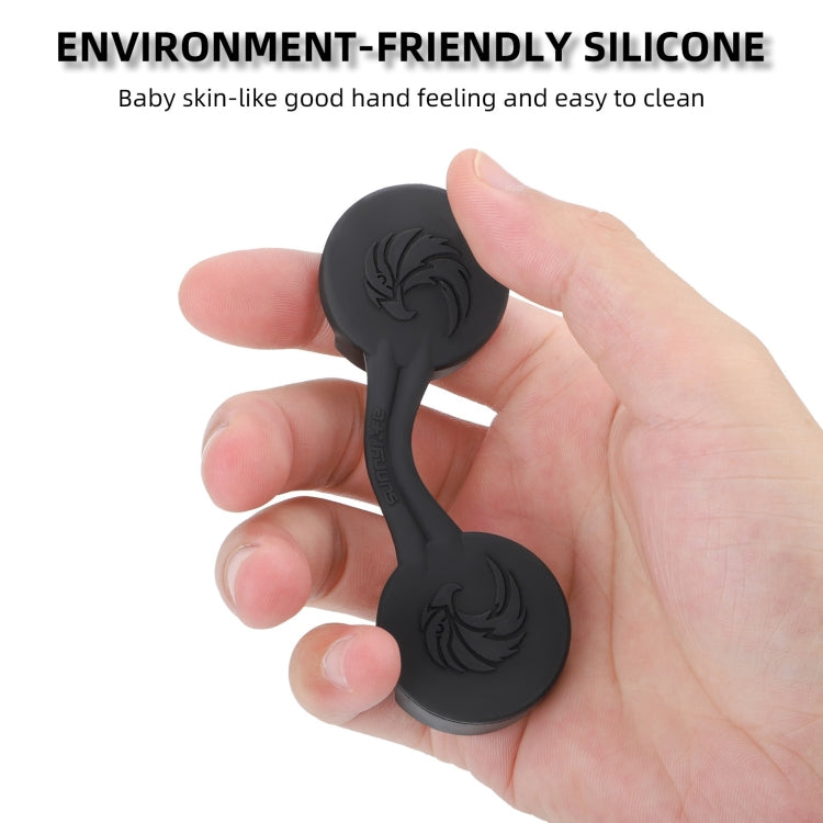 Per DJI Goggles 2 / Goggles 3 Copriobiettivo Custodia protettiva morbida in silicone per obiettivo VR antipolvere