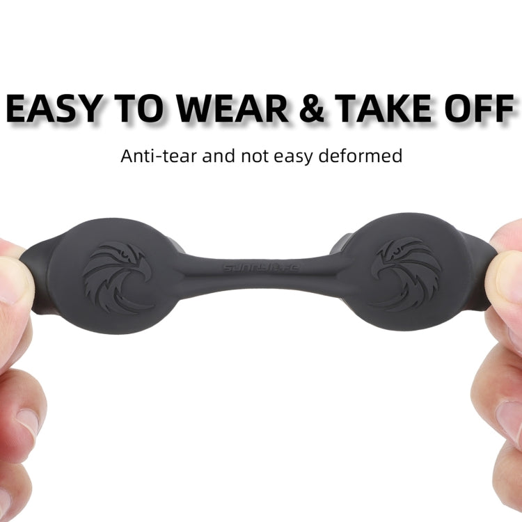 Per DJI Goggles 2 / Goggles 3 Copriobiettivo Custodia protettiva morbida in silicone per obiettivo VR antipolvere