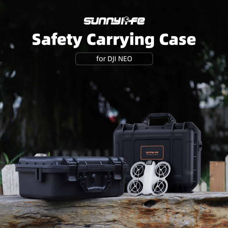 Per DJI Neo Sunnylife Custodia di sicurezza Custodia da viaggio rigida antiurto impermeabile, For DJI Neo AQX-15