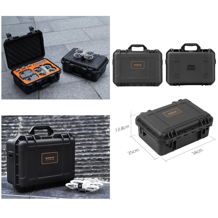 Per DJI Neo Sunnylife Custodia di sicurezza Custodia da viaggio rigida antiurto impermeabile, For DJI Neo AQX-15