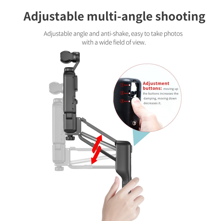 Per DJI OSMO Pocket 2 STARTRC Riduttore ammortizzante per custodia da trasporto, For DJI OSMO Pocket 2