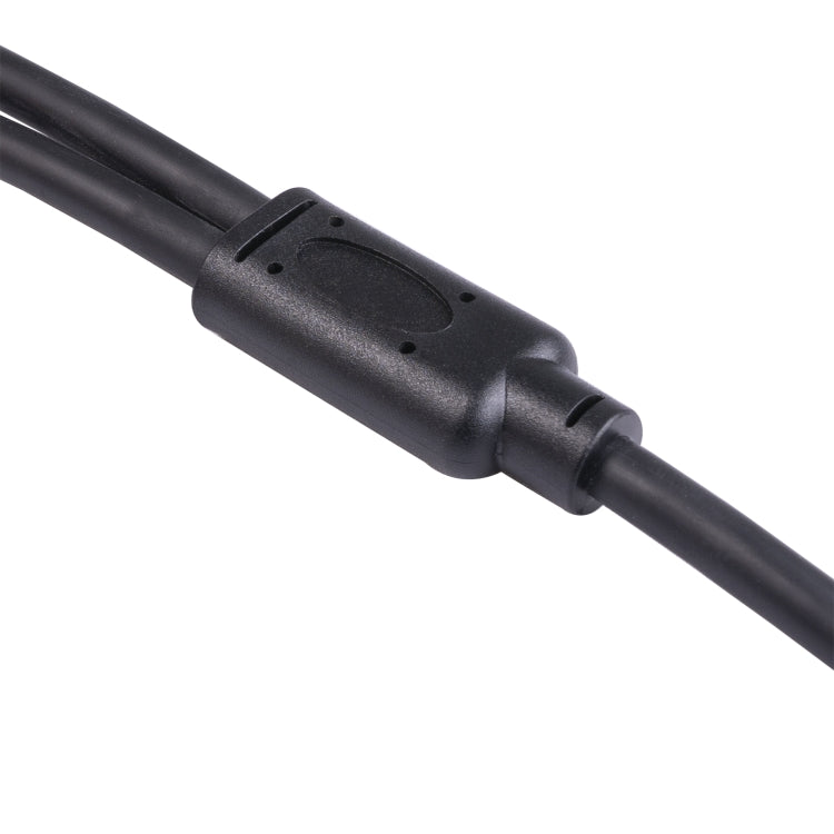 TC030YTR048-03 Cavo audio biforcato maschio da 6,35 mm a doppia femmina RCA, lunghezza: 30 cm