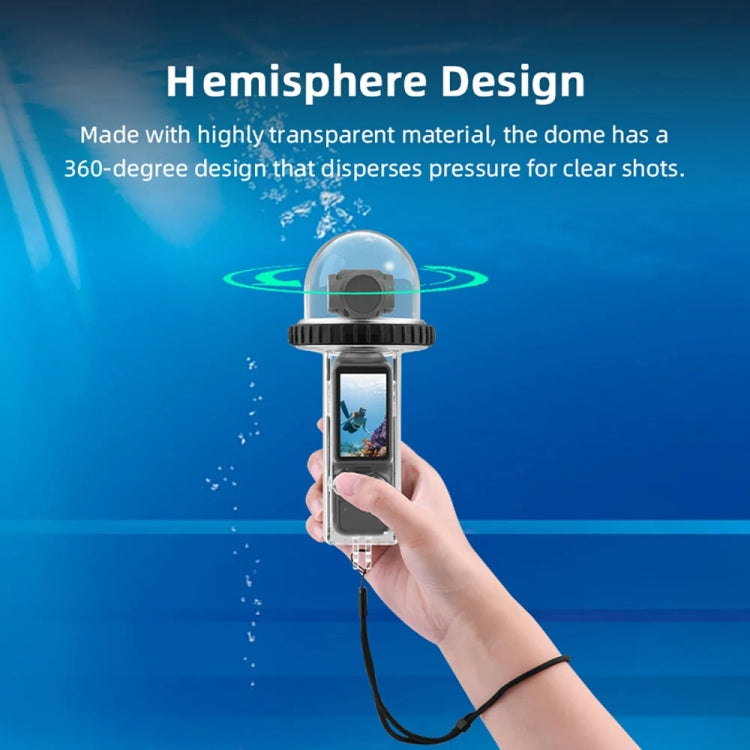 Per DJI Osmo Pocket 3 BRDRC Custodia impermeabile da 40 m di profondità