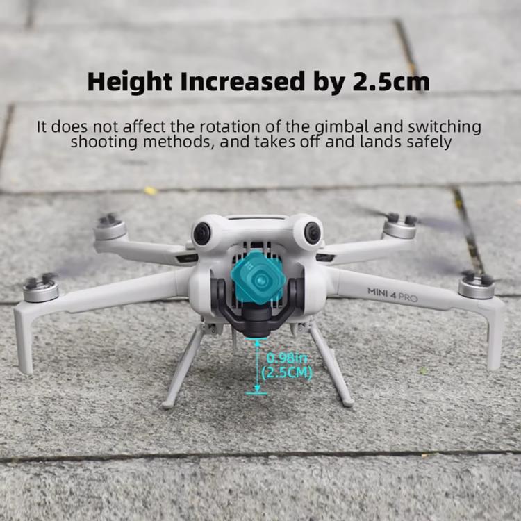 Per DJI Mini 4 Pro BRDRC Booster Landing Gear Folding Strap Kickstand