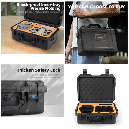 Per DJI Neo Sunnylife Custodia di sicurezza Custodia da viaggio rigida antiurto impermeabile, For DJI Neo AQX-15