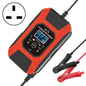 Caricabatterie per riparazione auto / moto FOXSUR 12V 7A Caricabatteria al piombo a 7 stadi + modalità multi-batteria, US Plug, EU Plug, JP Plug, UK Plug