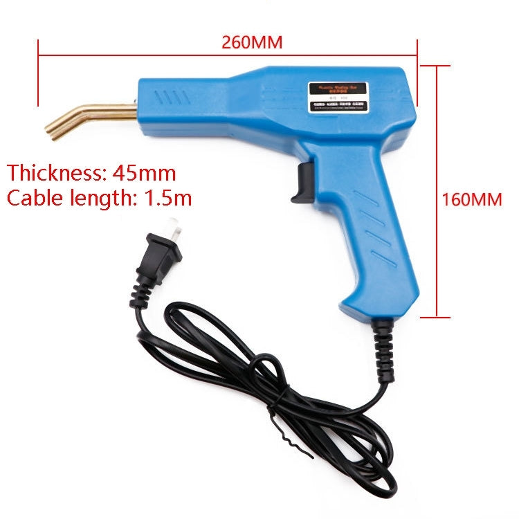 H50 Car Bumper Crack Repair Saldatrice Saldatura in plastica Nail artefatto, AU Plug(Black), UK Plug(Black), EU Plug(Black), US Plug(Black), CN Plug(Black)