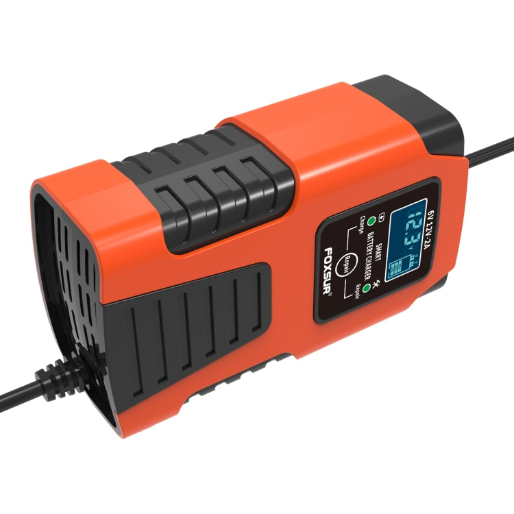 Caricabatterie FOXSUR 2A / 6V / 12V Auto / Moto Full Smart a 3 stadi, 2A, US Plug, 2A, EU Plug, 2A, JP Plug, 2A, UK Plug