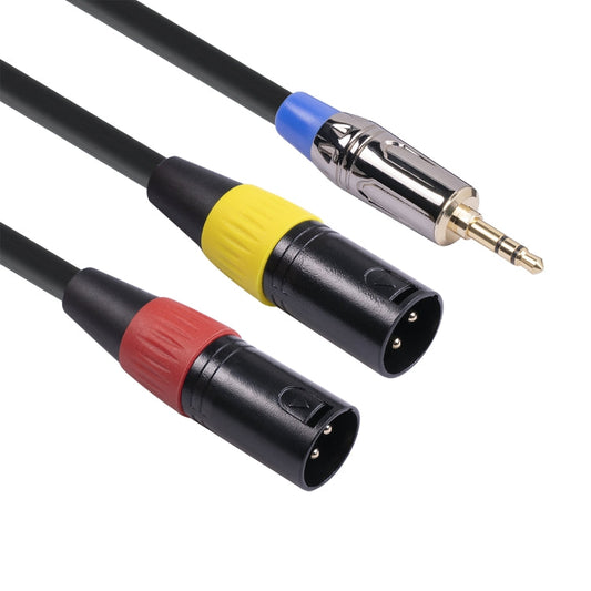 TC194BUXK108YR-30 Cavo audio da 3,5 mm maschio a doppio Canon maschio, lunghezza: 3 m