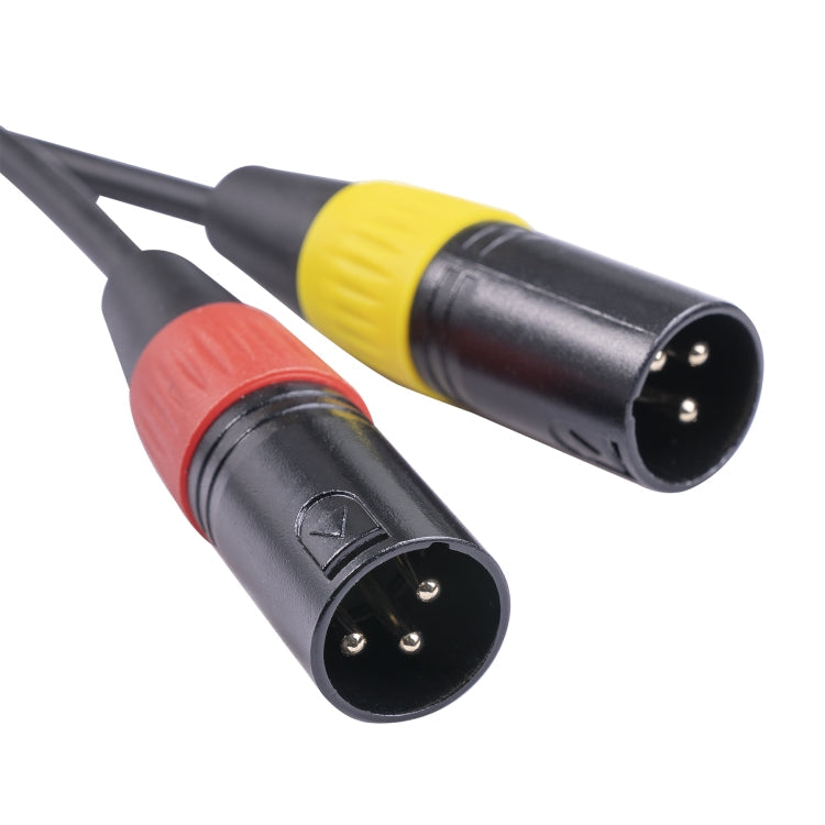 TC194BUXK108YR-30 Cavo audio da 3,5 mm maschio a doppio Canon maschio, lunghezza: 3 m
