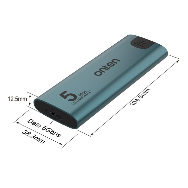 Onten UCA321 Custodia SSD NGFF M.2 M.2 da 5 Gbps