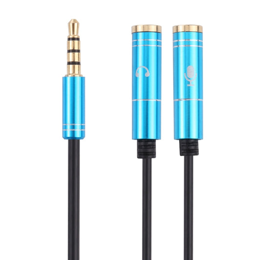 Cavo adattatore maschio da 2,5 mm da 3,5 mm a 3,5 mm (blu)