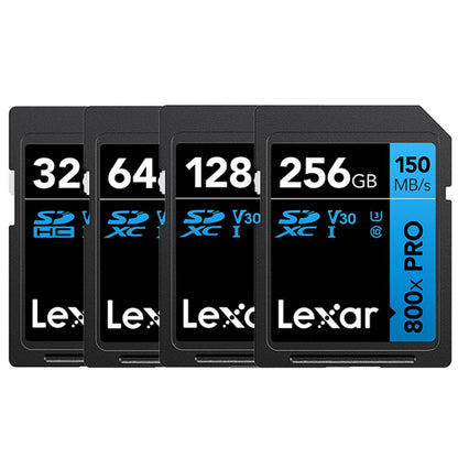 Scheda di memoria per fotocamera SLR con scheda SD ad alta velocità Lexar SD-633X, capacità: 128 GB
