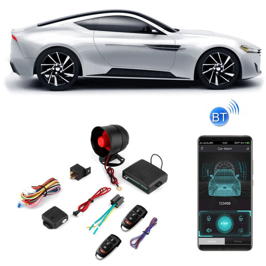 2 Imposta allarme antifurto per auto unidirezionale Allarme antifurto per controllo APP per telefono cellulare, Anti-Theft Alarm