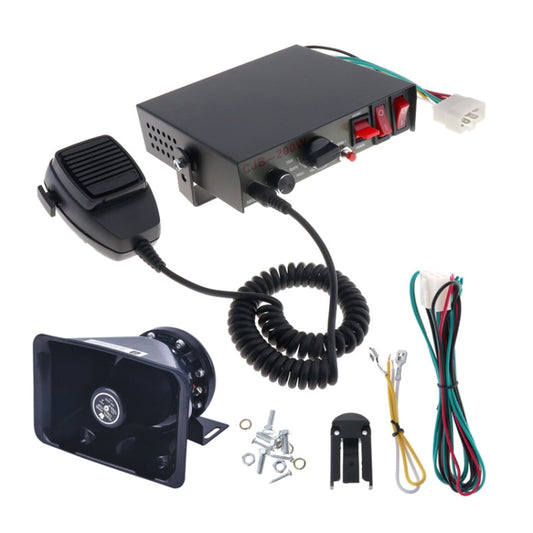 Host di allarme per auto da 200 W 12/24 V con altoparlante di allarme per auto Shoutlers 9 Sound, 9 Sound