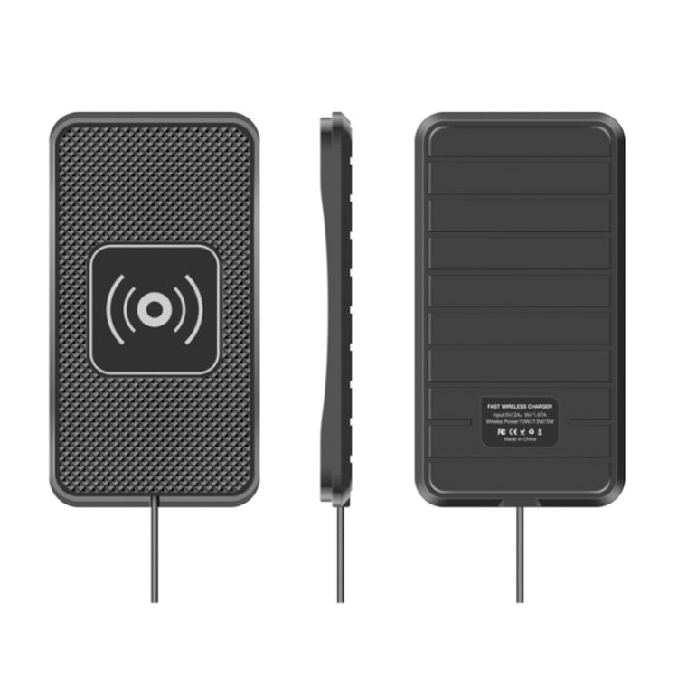 Tappetino antiscivolo per caricabatterie wireless QI per auto C3 15W, C3 Type-C Interface
