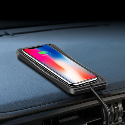 Tappetino antiscivolo per caricabatterie wireless QI per auto C3 15W, C3 Type-C Interface