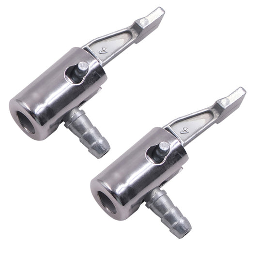 Connettore rapido per tubo della bocca del gas della bocca del pneumatico del tubo della pompa gonfiabile del veicolo da 2 pezzi, Inflatable Pump Adapter, Inflatable Pump Adapter No Deflating, Inflatable Pump Adapter Relieved