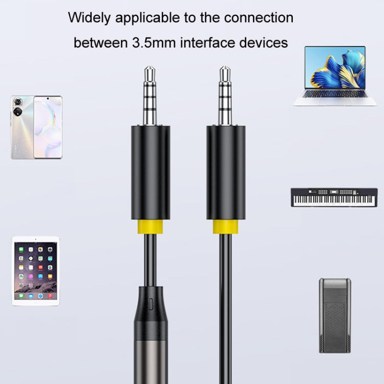 1 m JINGHUA cavo da 3,5 mm conversione audio microfono trascrittore bidirezionale