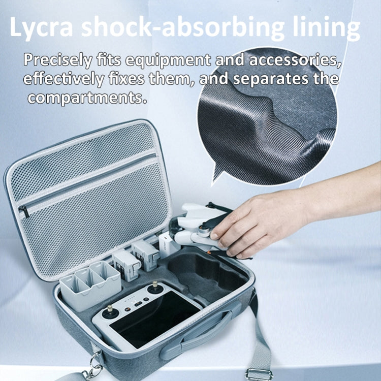Per DJI Mini 4 Pro / Mini 3 Pro LKTOP Custodia da trasporto Borsa a tracolla impermeabile, Nylon, PU