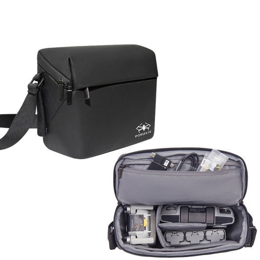 Per DJI Mini 4K / Mini 2 SE / Mini 2 Borsa a tracolla portatile impermeabile Messenger Bag, Mini 4K  Black