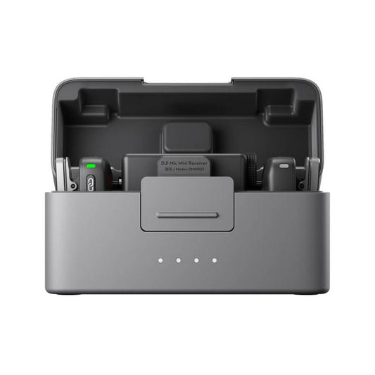 Microfono DJI Mini originale (2 TX + 1 RX + custodia di ricarica), 2 TX + 1 RX + Charging Case