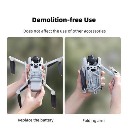 Per DJI Mini 4 Pro BRDRC Booster Landing Gear Folding Strap Kickstand