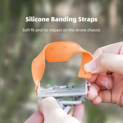 Per DJI Mini 4 Pro BRDRC Booster Landing Gear Folding Strap Kickstand